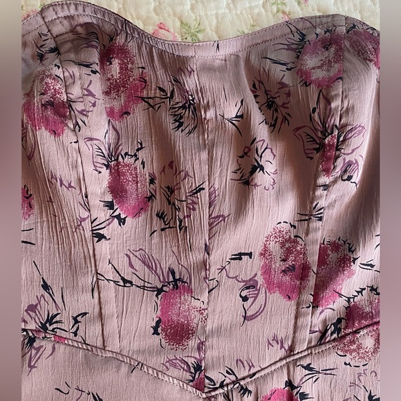 Free People corset dress, fits size S/M, floral print - Picture 4 of 4